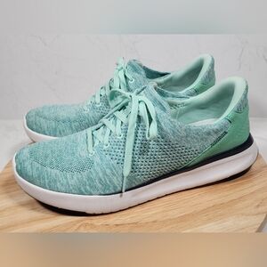 Kizik Lima Hands Free Knit Sneakers Unisex Men Sz 13 Wmn Sz 14.5 Spearmint